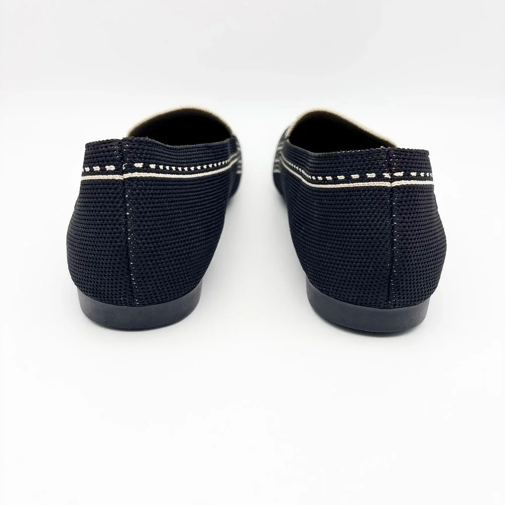 NWB Vivaia Sierra Slip On Washable Loafers in Black Size 40 - Picture 10 of 16